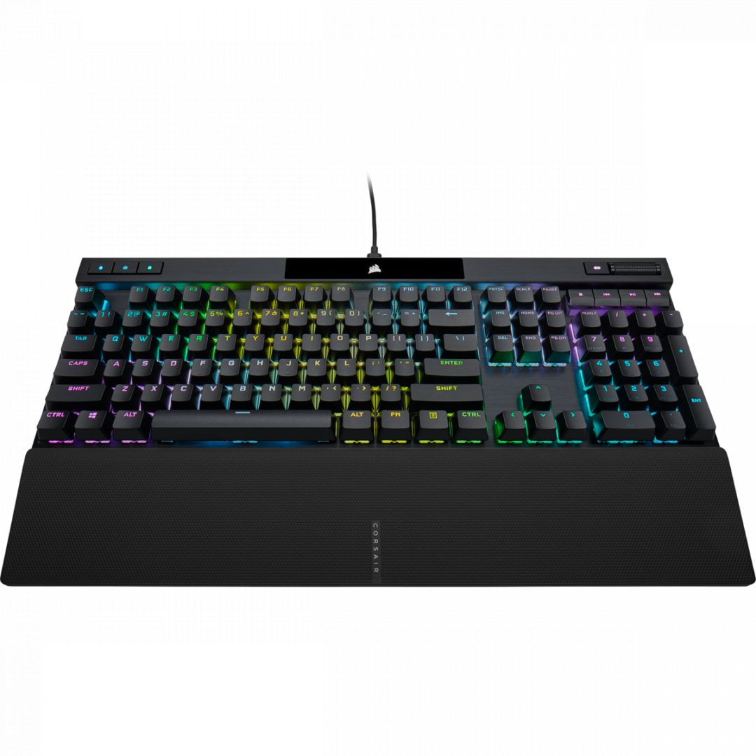 Corsair K70 Pro RGB Opti-Mechanicalus Gaming Keyboard with PBT Double Shot Pro Keycaps Black US