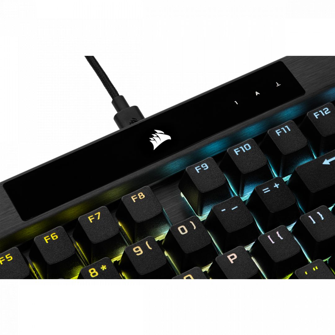 Corsair K70 Pro RGB Opti-Mechanicalus Gaming Keyboard with PBT Double Shot Pro Keycaps Black US