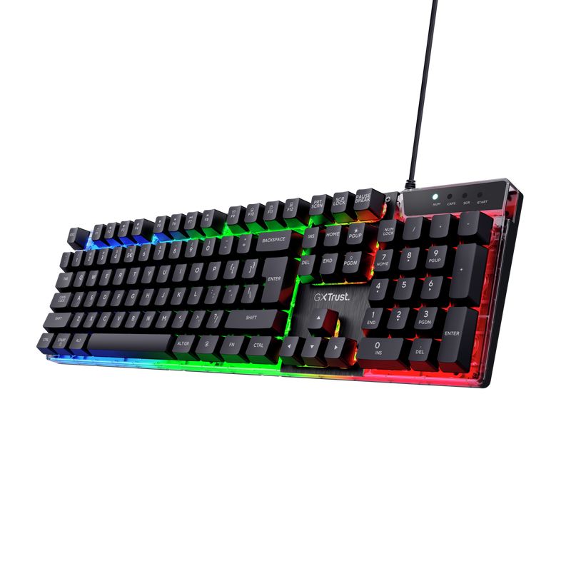 Trust GXT 835 Azor Gaming Keyboard Combo Black HU