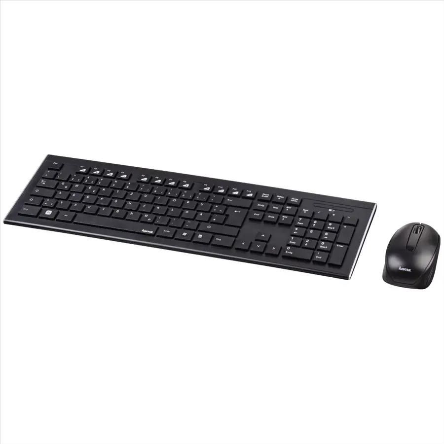 Hama Cortino Wireless Keyboard Combo Black CZ/SK