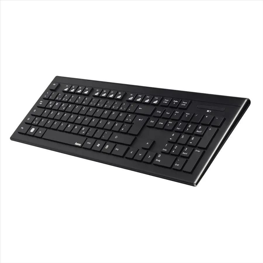 Hama Cortino Wireless Keyboard Combo Black CZ/SK
