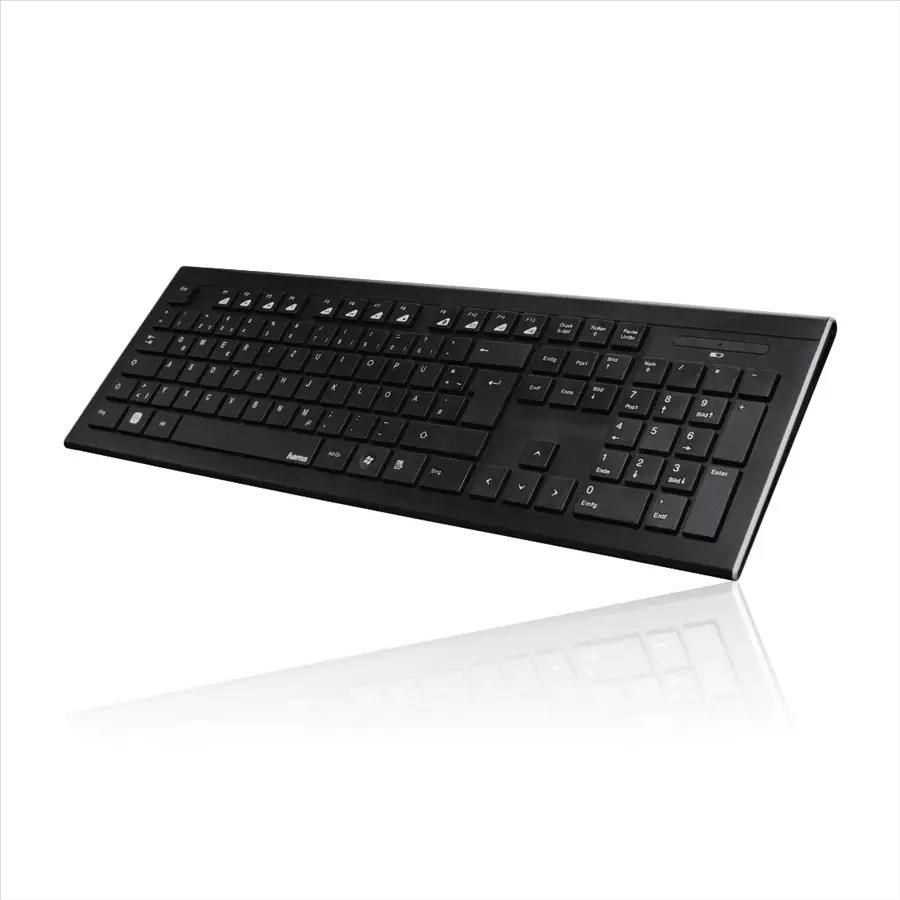 Hama Cortino Wireless Keyboard Combo Black CZ/SK