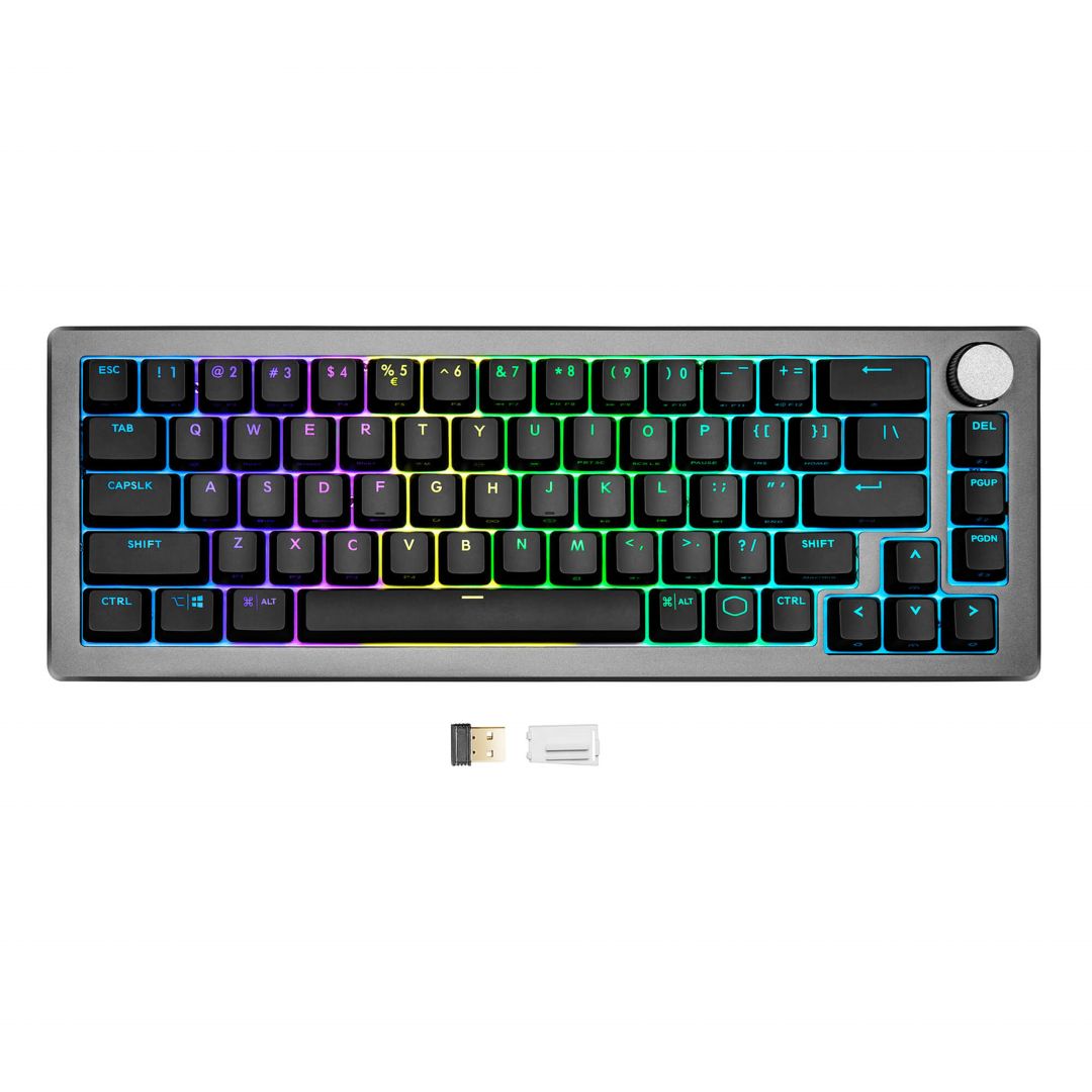 Cooler Master CK721 Red Switch Gaming Keyboard Space Grey HU