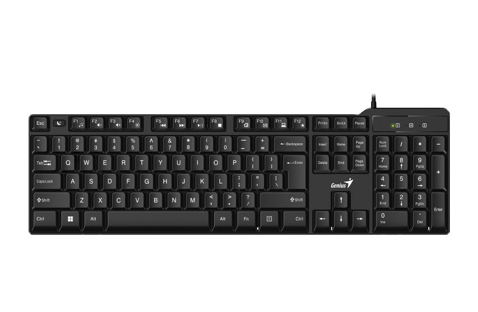 Genius KB-100X Keyboard Black HU