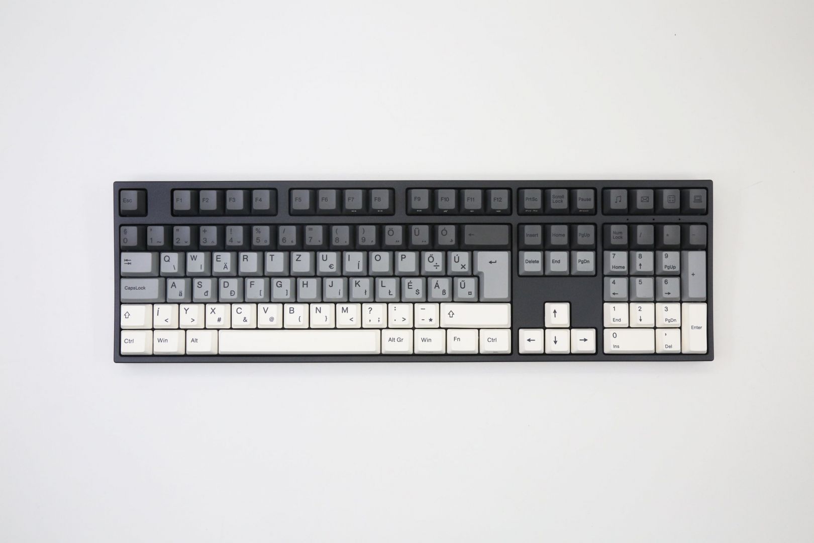 Varmilo VEA109 Yakumo USB Cherry MX Silent Red Mechanical Gaming Keyboard Grey/White HU