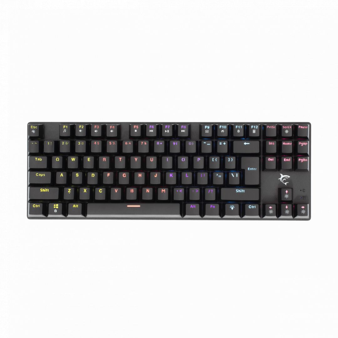 White Shark GK-2106B Commandos Red Switch Mechanical Gaming keyboard Black HU