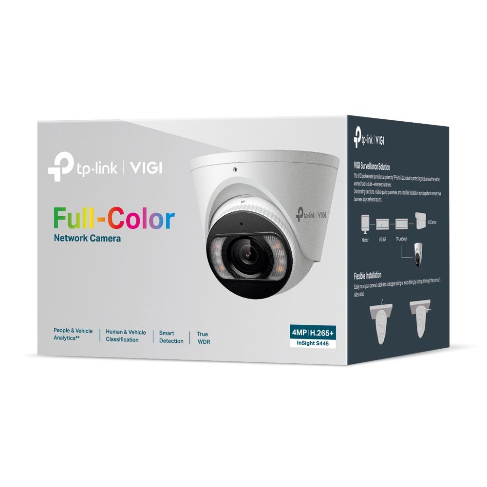 TP-Link InSight S345 VIGI 4MP Outdoor Full-Color Bullet Network Camera