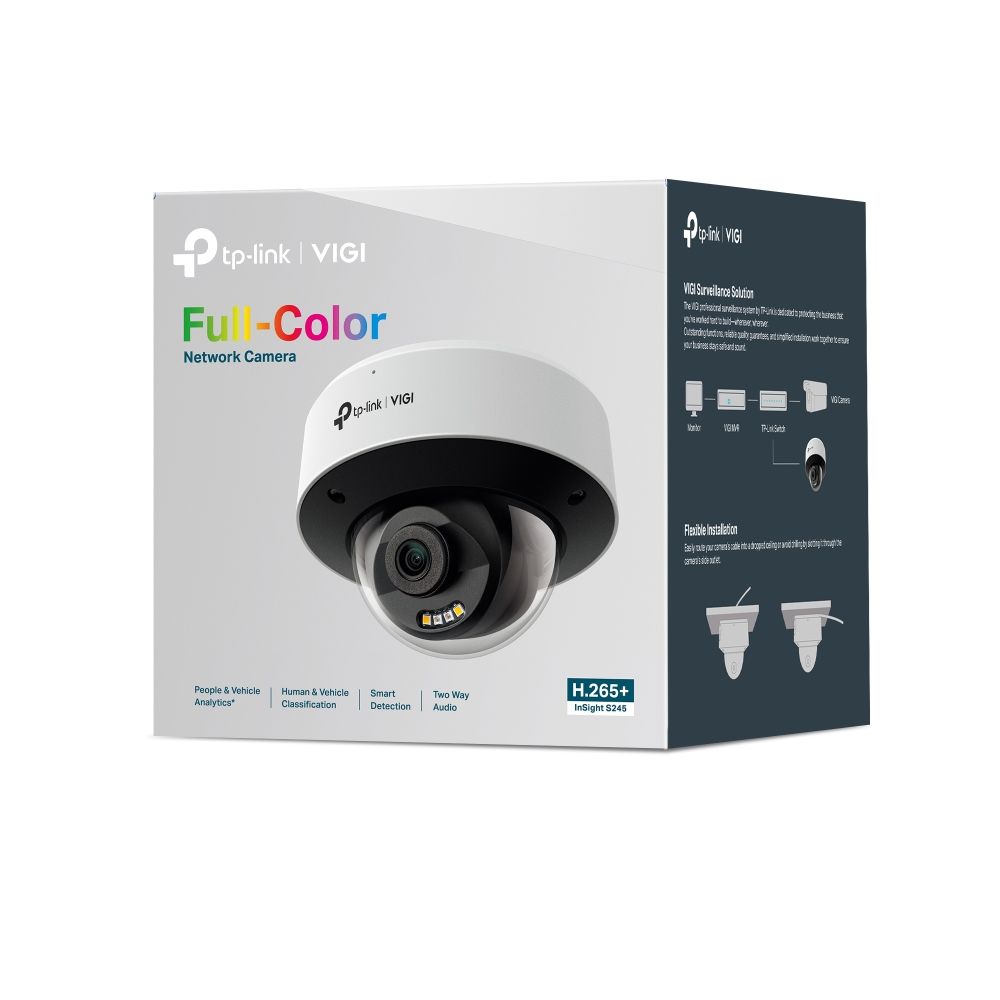 TP-Link InSight S245 (4mm) VIGI 4MP Full-Color Dome Network Camera