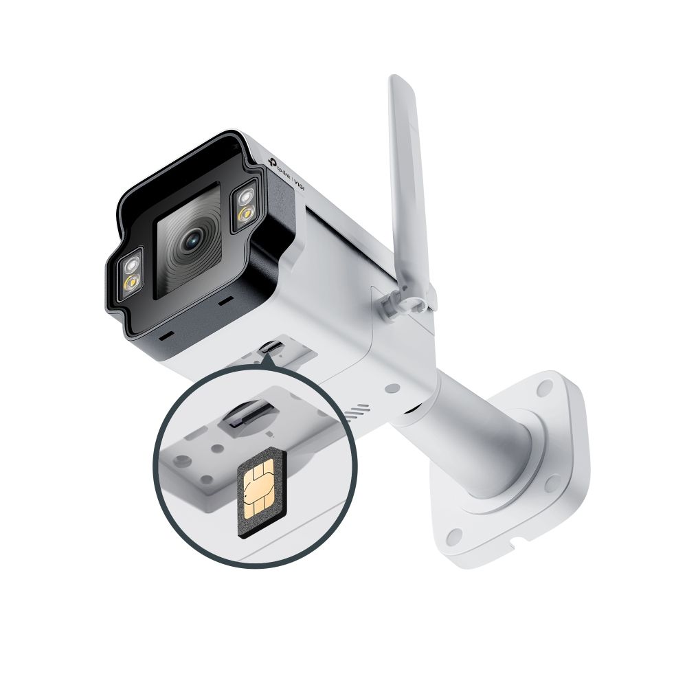 TP-Link InSight S345-4G (4mm) VIGI 4MP Outdoor Full-Color 4G Bullet Network Camera