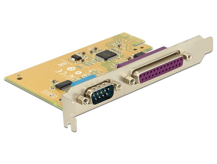 DeLock PCI Express Card to 1x Serial + 1x Parallel