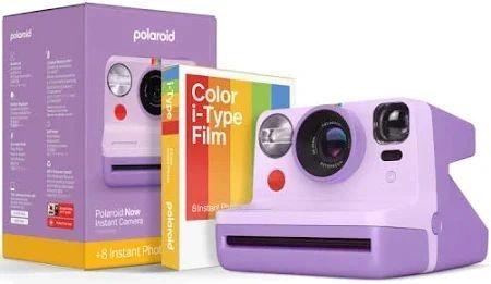 Polaroid Now Generation 3 Purple + Color i-Type Film