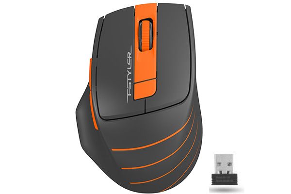 A4-Tech Fstyler FG30 Wireless Mouse Orange