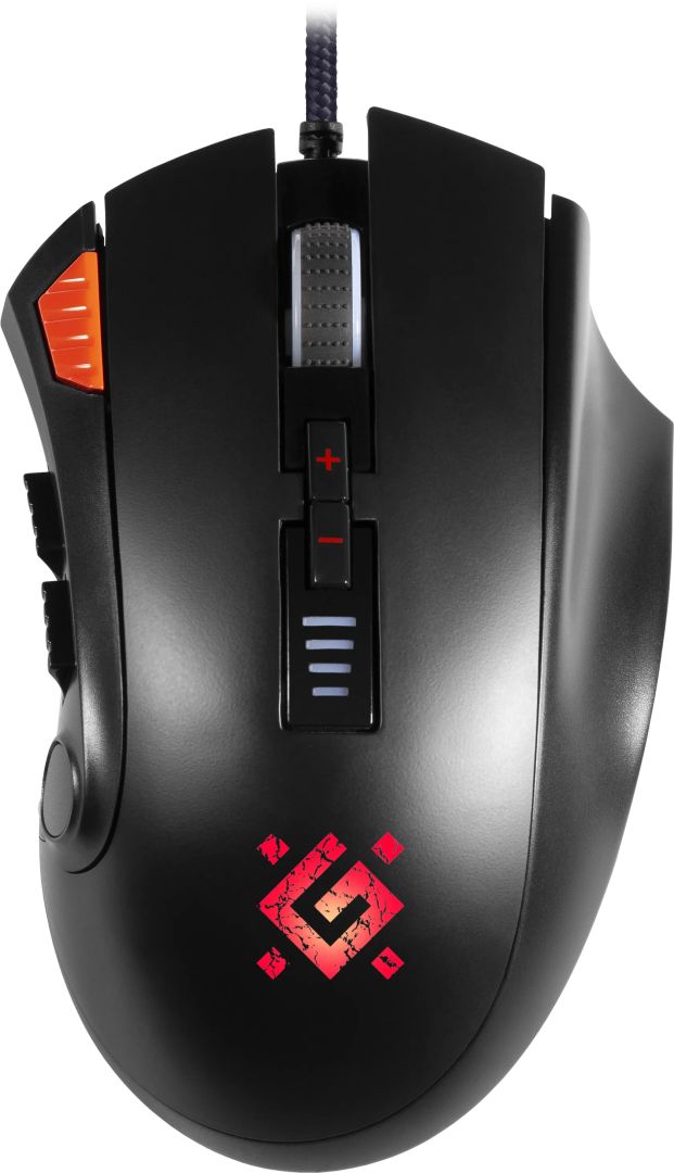 Defender GM-917 Oversider RGB Gaming Mouse Black