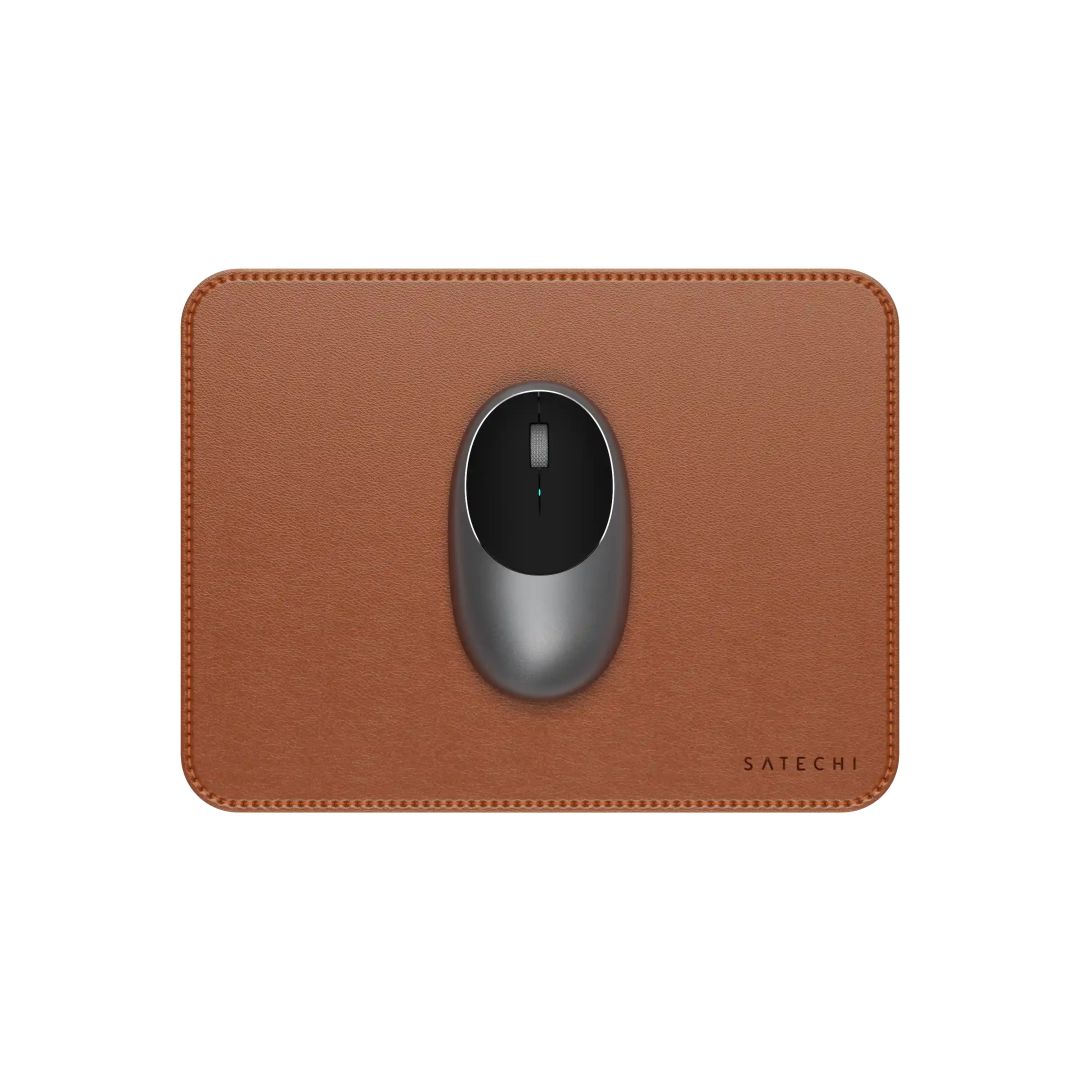 Satechi Vegan-Leather Premium Mouse Pad Brown