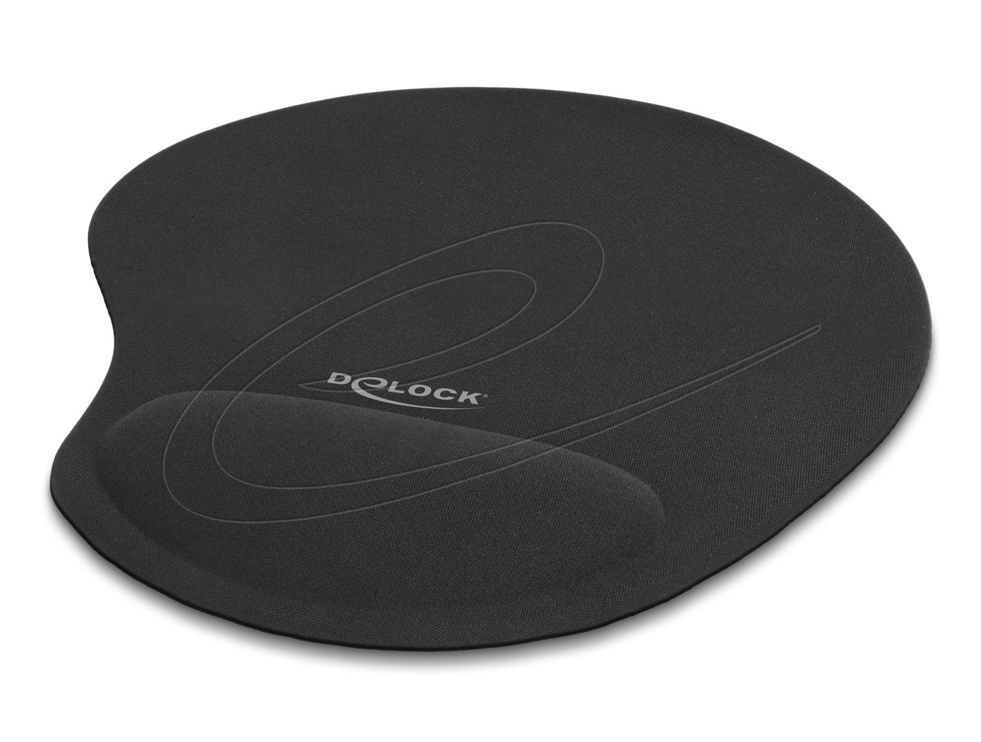 DeLock Ergonomic Egérpad Black