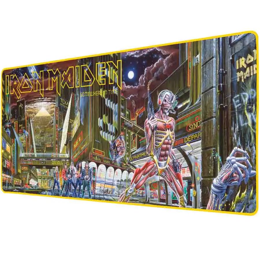 Subsonic Iron Maiden Somewhere In Time XXL Gaming Egérpad Multicolor