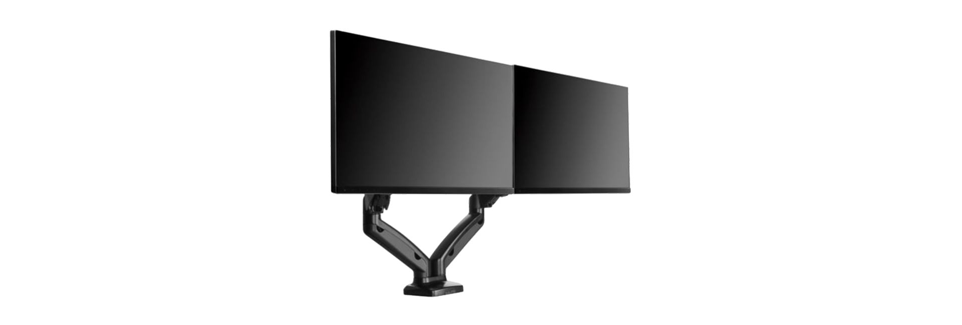 Raidsonic IcyBox IB-MS304-T Monitor Stand Table Support For Two Monitors Up To 27