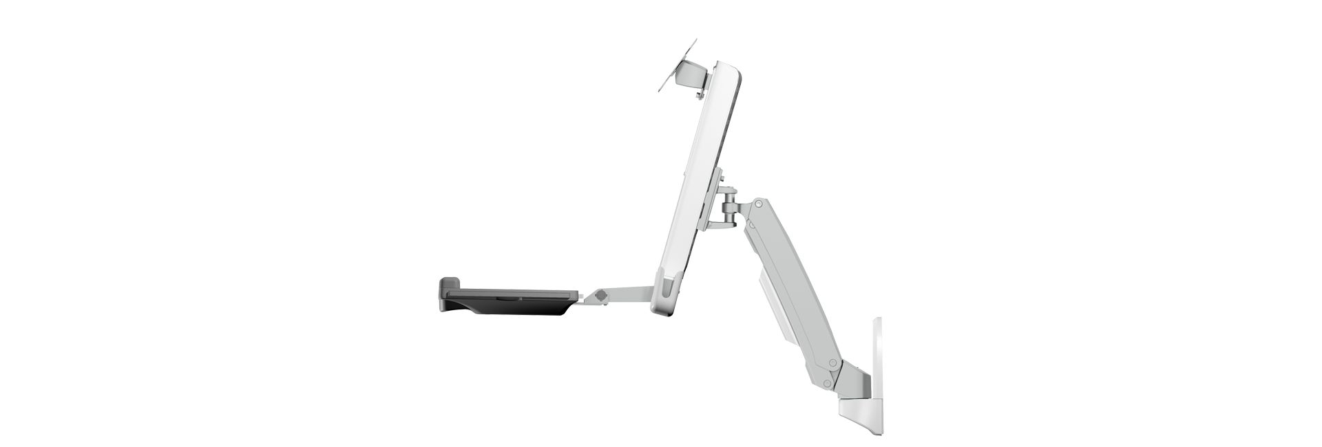 Raidsonic IcyBox IB-MS600-W Wall mount for a display size up to 24