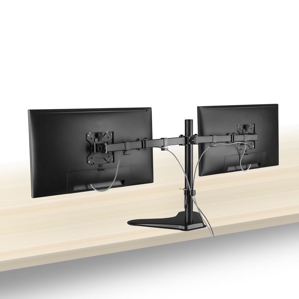 ACT AC8320 Monitor desk stand 2 screens up to 35