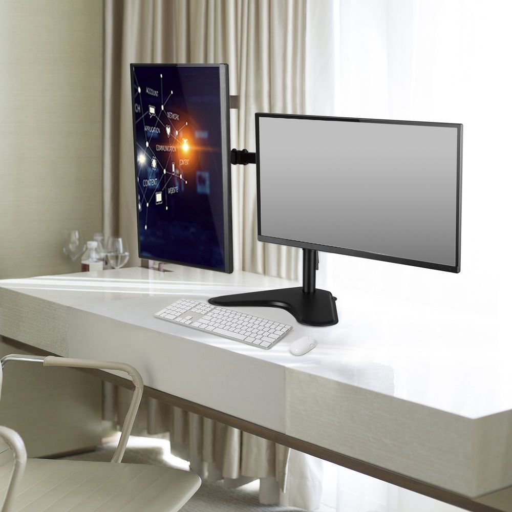 ACT AC8320 Monitor desk stand 2 screens up to 35