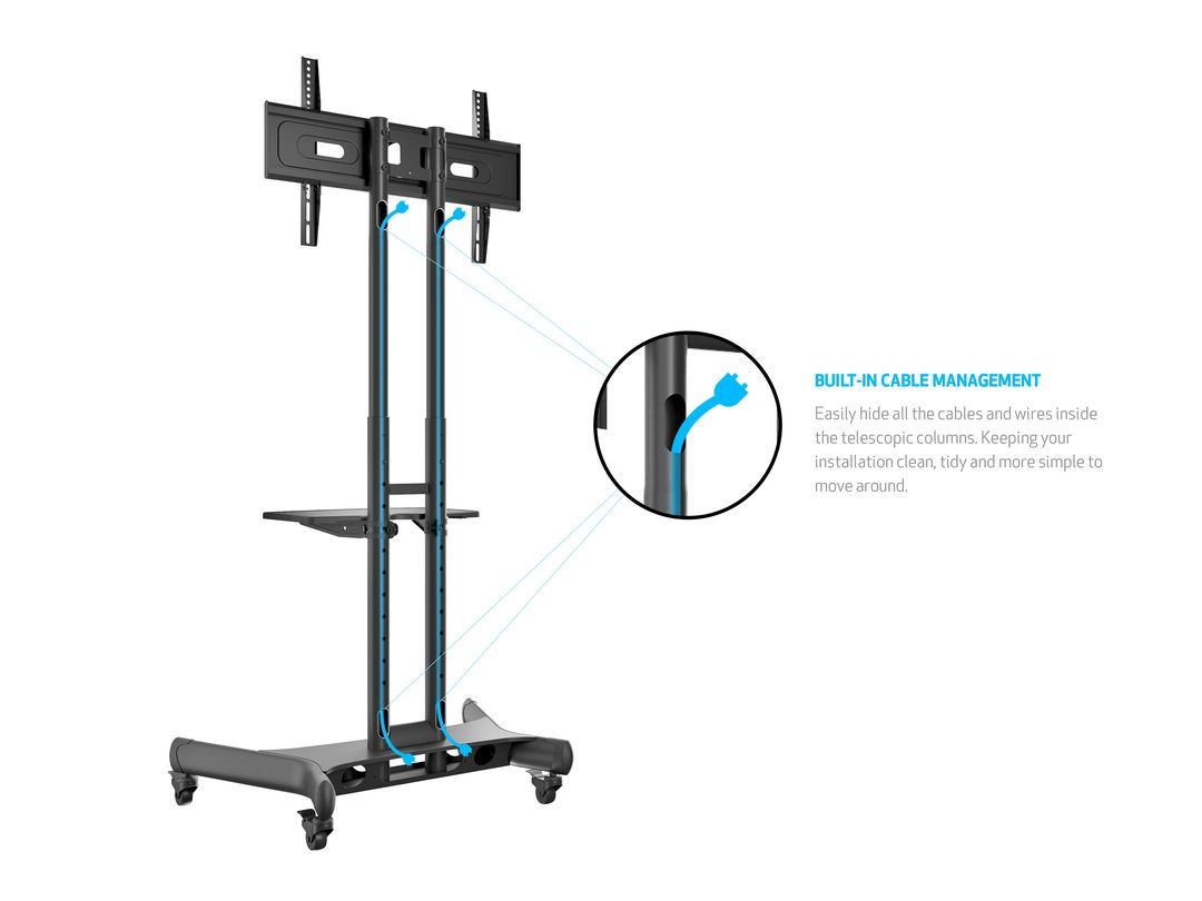 Multibrackets M Public Floorstand Basic 150 incl shelf & camera holder 32