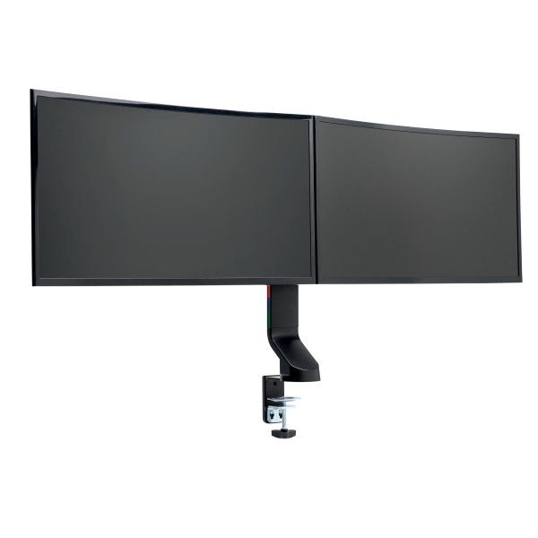 Kensington SmartFit Space-Saving Dual Monitor Arm Black