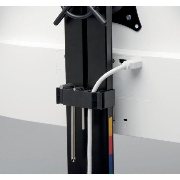 Kensington SmartFit Space-Saving Dual Monitor Arm Black