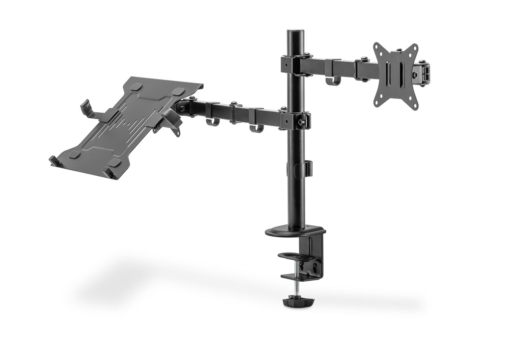 Digitus DA-90436 Universal monitor mount with notebook holder 32