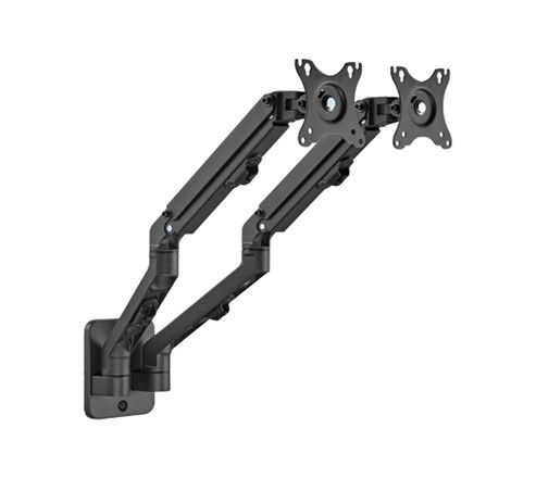 Gembird MA-WA2-01 Adjustable Wall 2-Display Mounting Arm 17