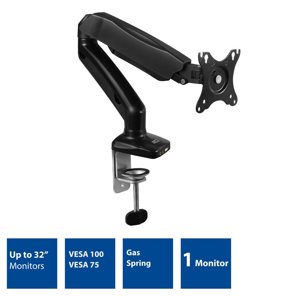 ACT AC8311 Gas Spring Monitor Arm Office 13