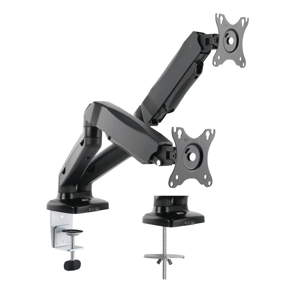 ACT AC8312 Gas Spring Dual Monitor Arm Office 13