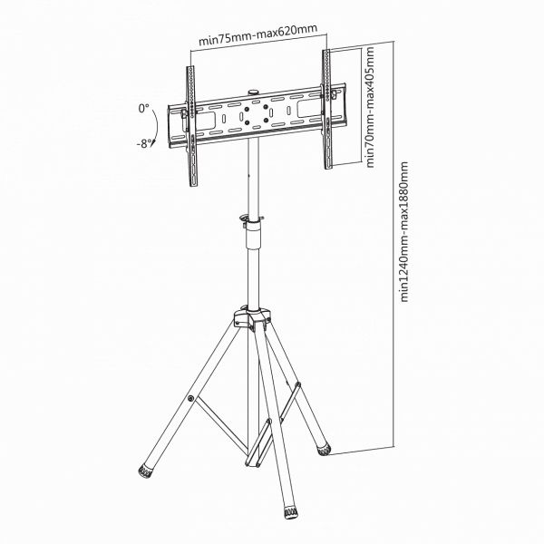 SBOX FST-846 Floor Fixed Mount 37
