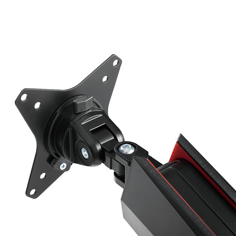 Logilink Dual monitor mount gaming gas spring 17