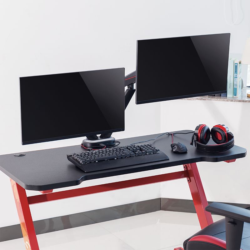 Logilink Dual monitor mount gaming gas spring 17