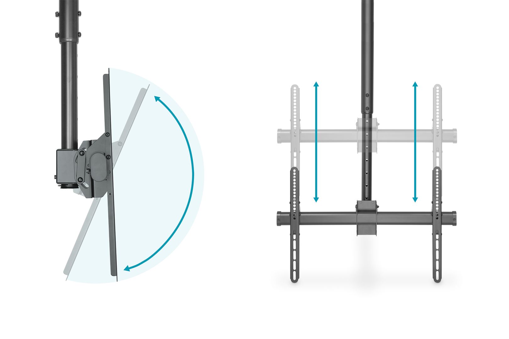 Digitus DA-90421 Monitor/TV Ceiling Mount 37-70
