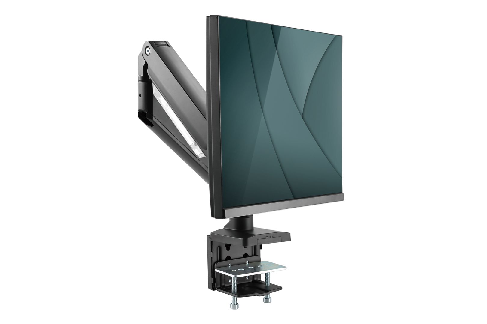 Digitus Universal Single Monitor Mount with Gas Spring and Clamp Mount 15-35