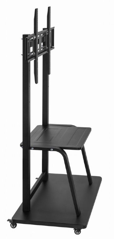 Gembird TVS-100F-01 TV floor stand with caster wheels 37