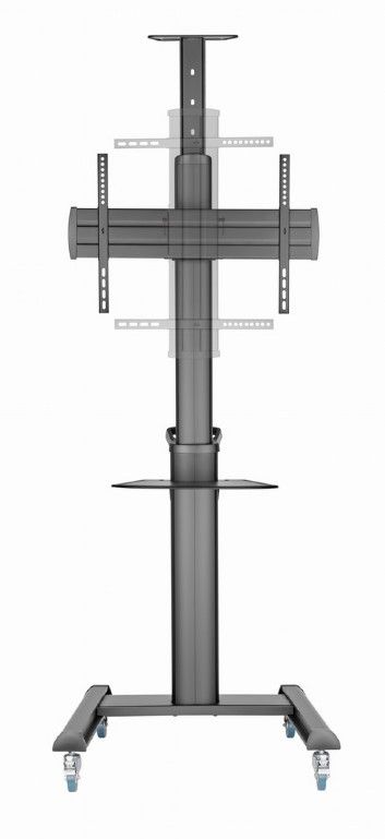Gembird TVS-70T-02 Aluminum TV floor stand with caster wheels 37