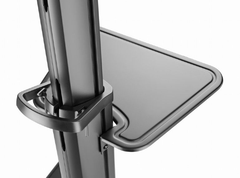 Gembird TVS-70T-02 Aluminum TV floor stand with caster wheels 37
