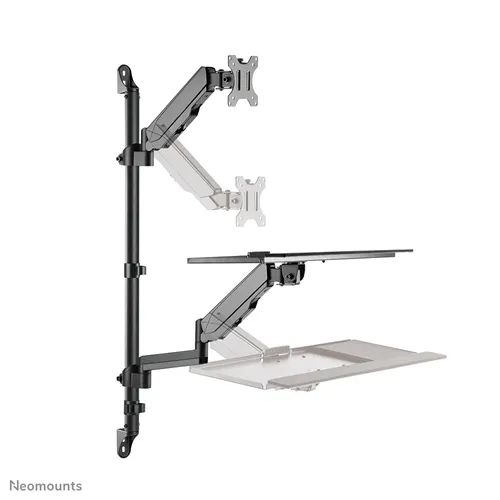 Neomounts WL90-325BL1 Wall Mounted Sit-Stand Workstation 17