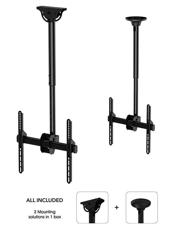 Neomounts NM-C440BLACK monitor ceiling mount 32