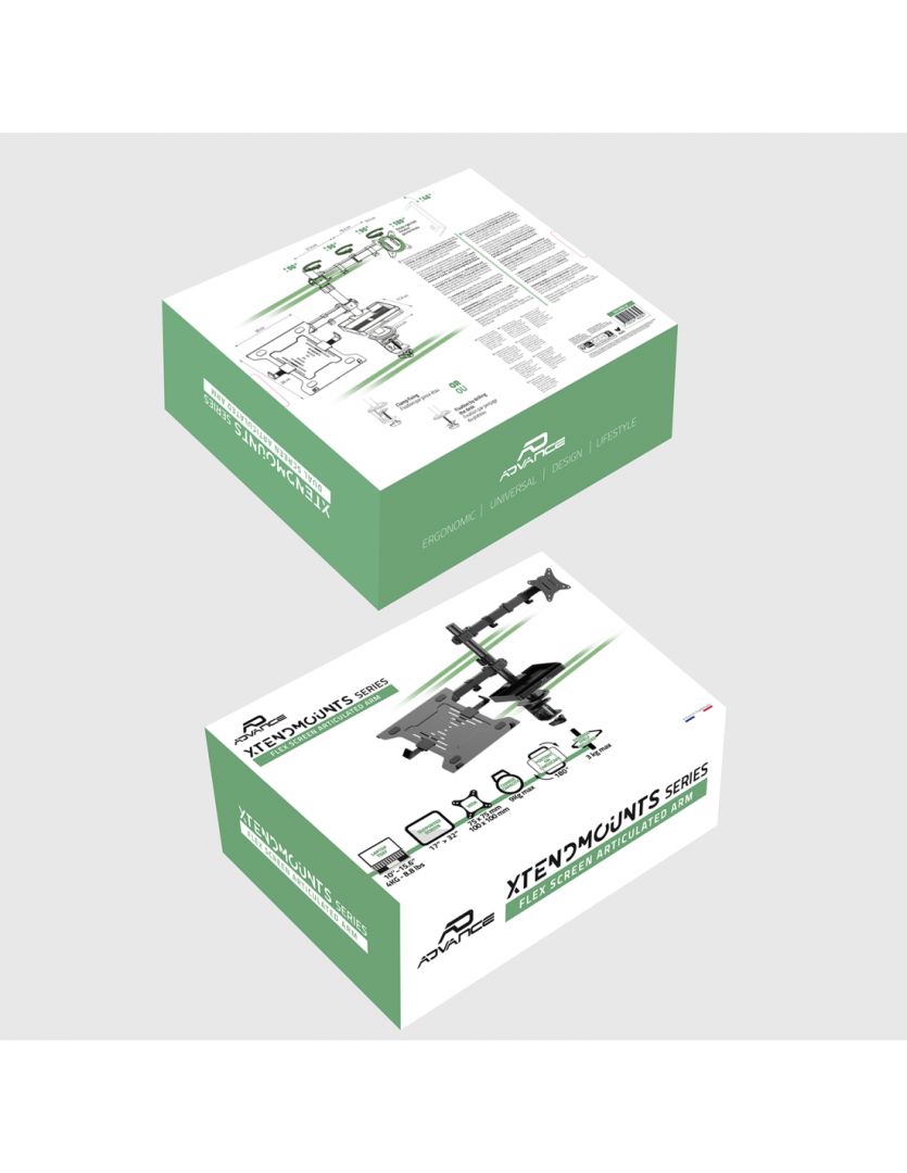 Advance XtendMounts Dual 17
