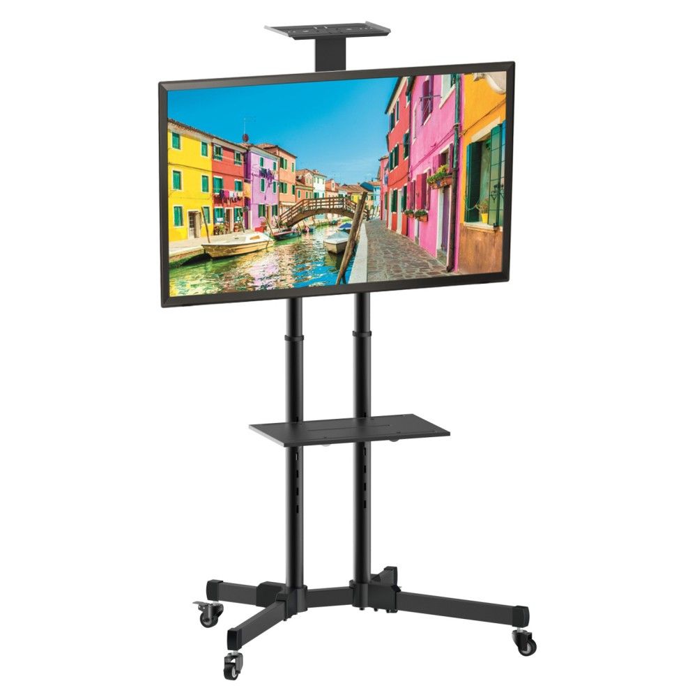 TECHLY  Floor Trolley with Shelf LCD/LED/Plasma 37