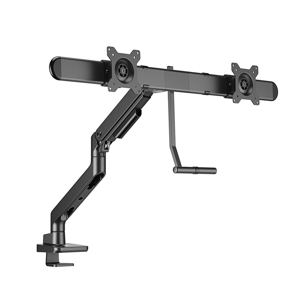 ACT AC8344 Dual Monitor Arm Office Premium with Gas Spring Crossbar