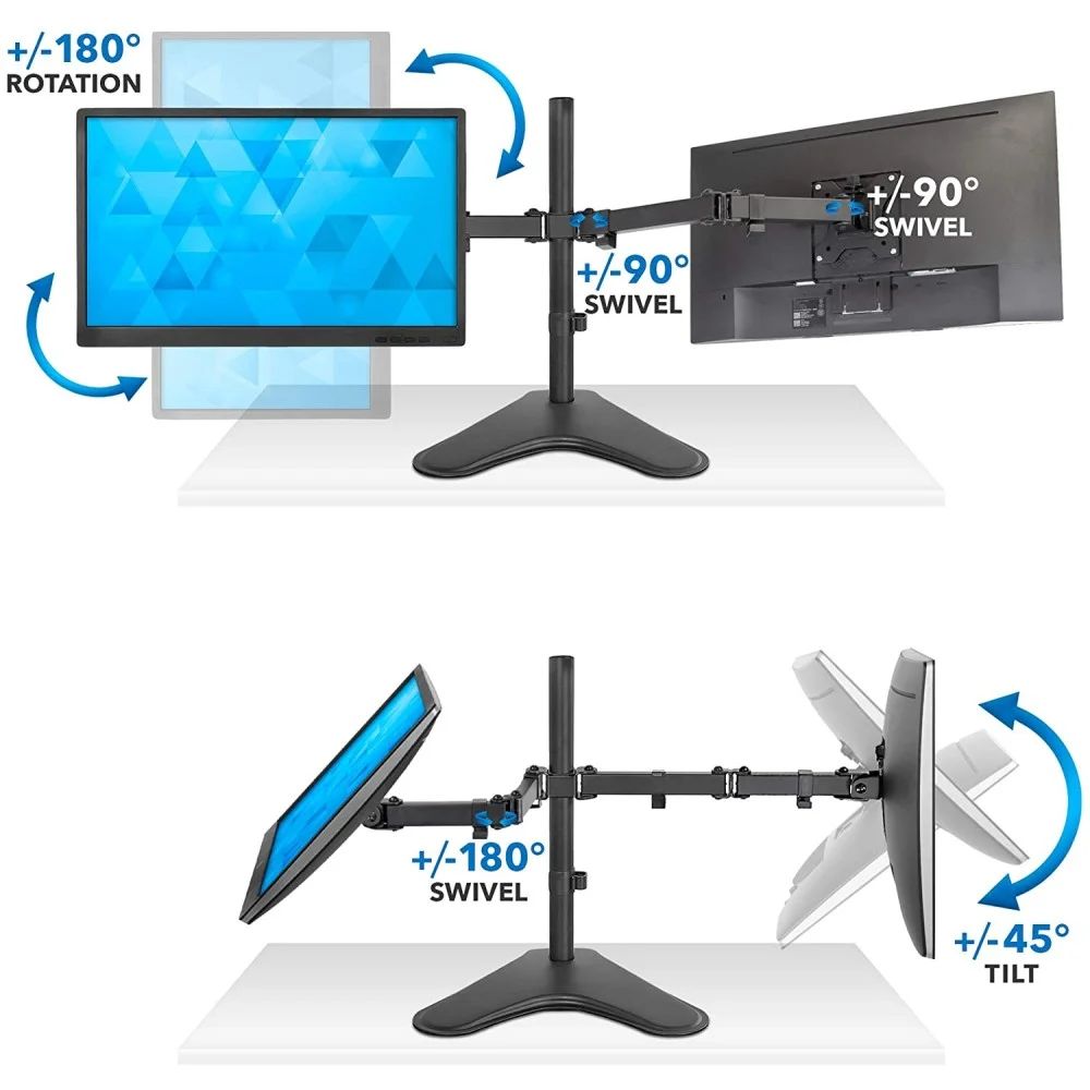 TECHLY  Double Joint Monitor Arm 13