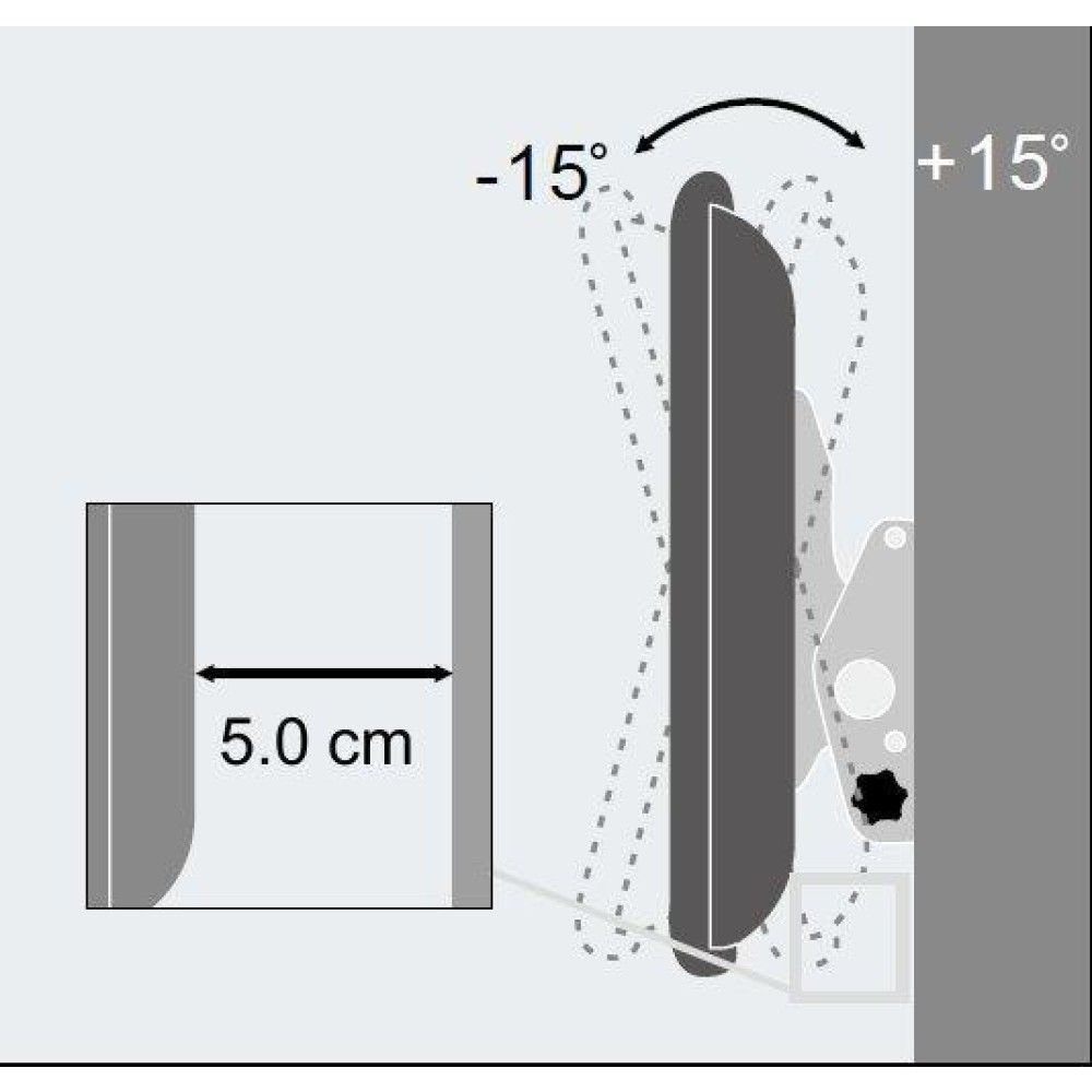 TECHLY  Wall Bracket for LED LCD TV Tilt 40