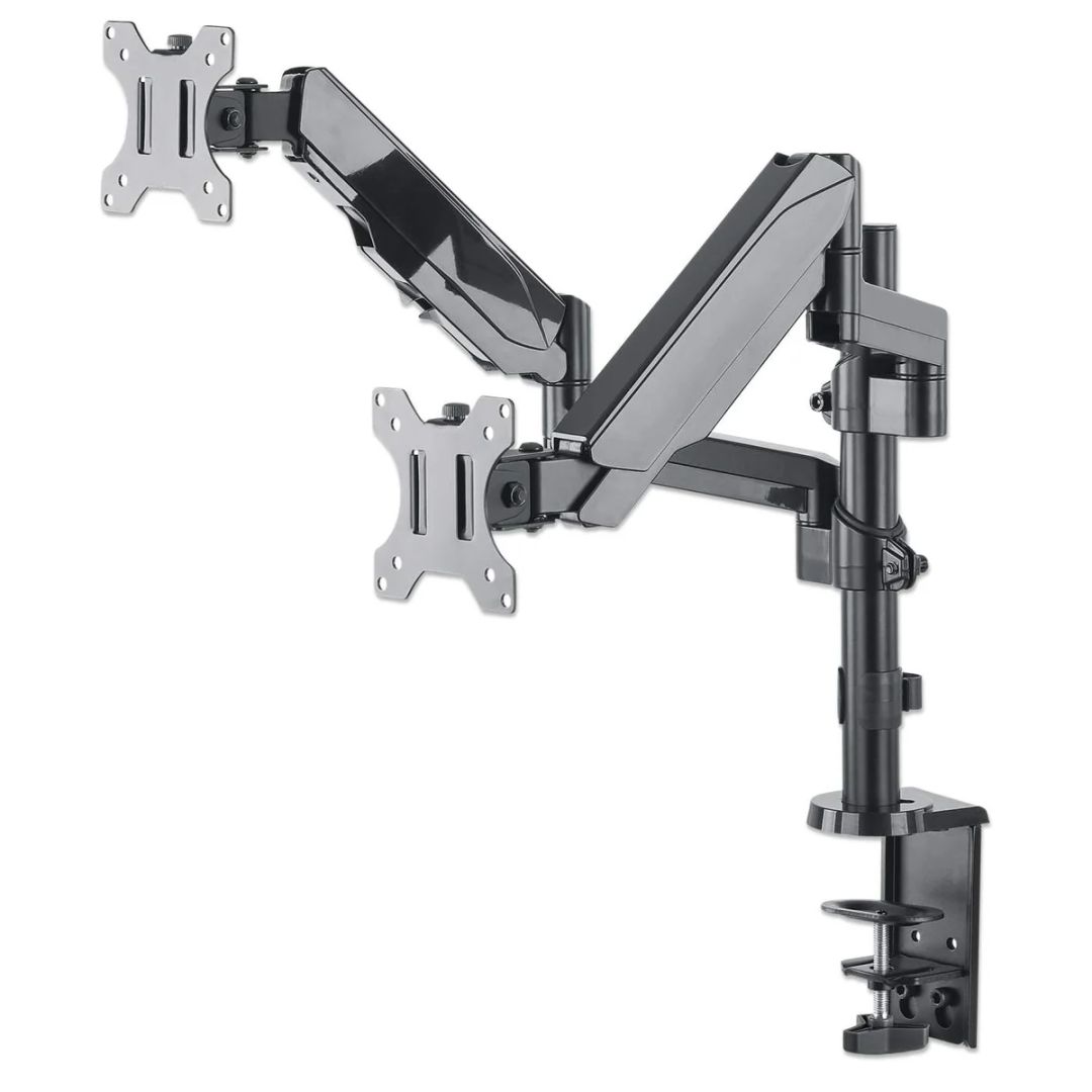 Manhattan Universal Gas Spring Monitor Mount with Height-Adjustable Arms 17