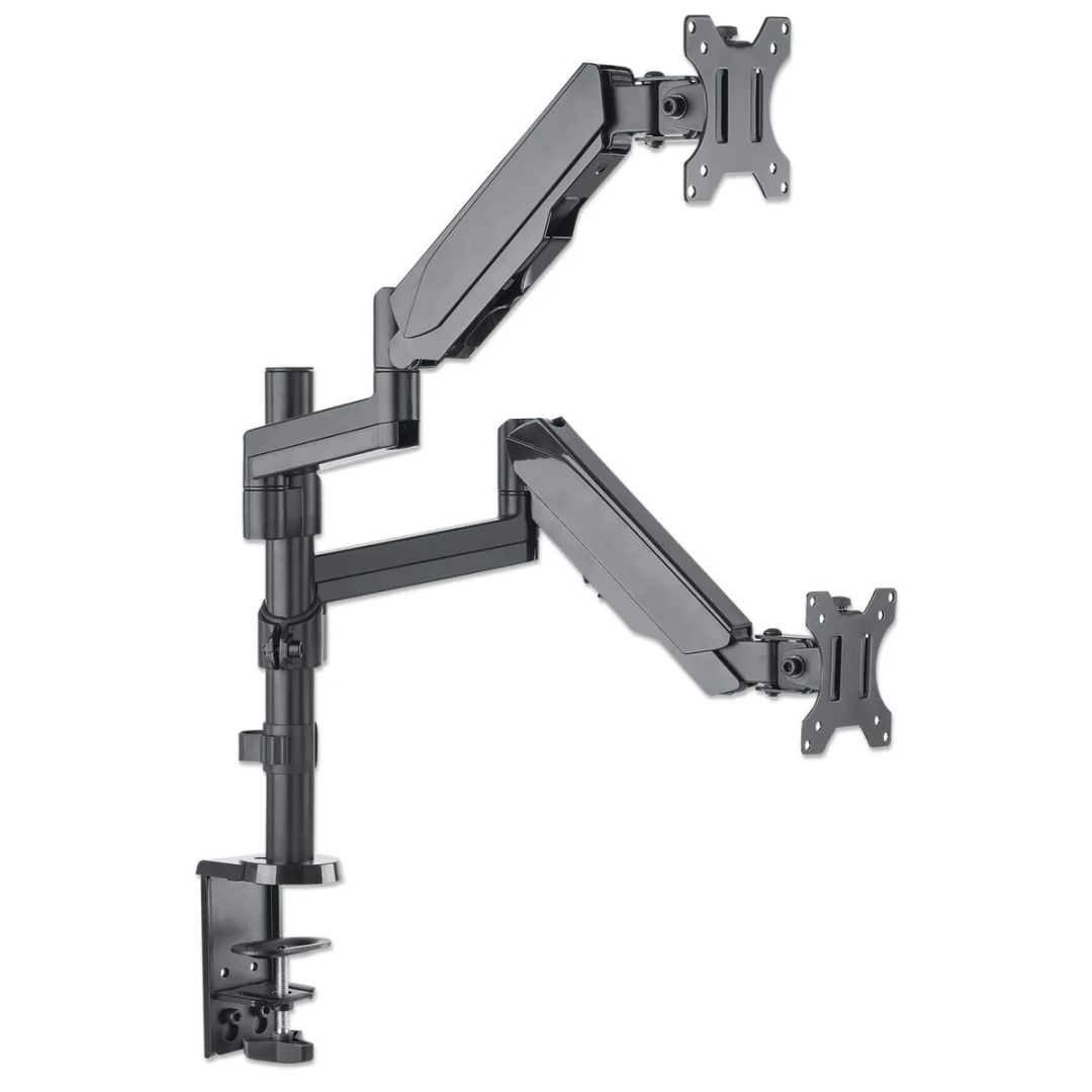 Manhattan Universal Gas Spring Monitor Mount with Height-Adjustable Arms 17