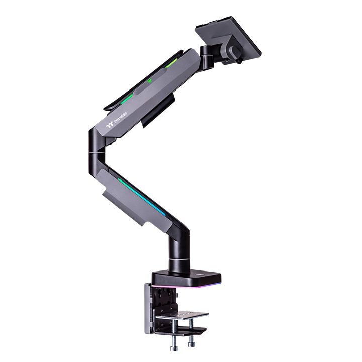 Thermaltake GEA-MSR-SMSBLK-01 Single RGB Monitor Arm