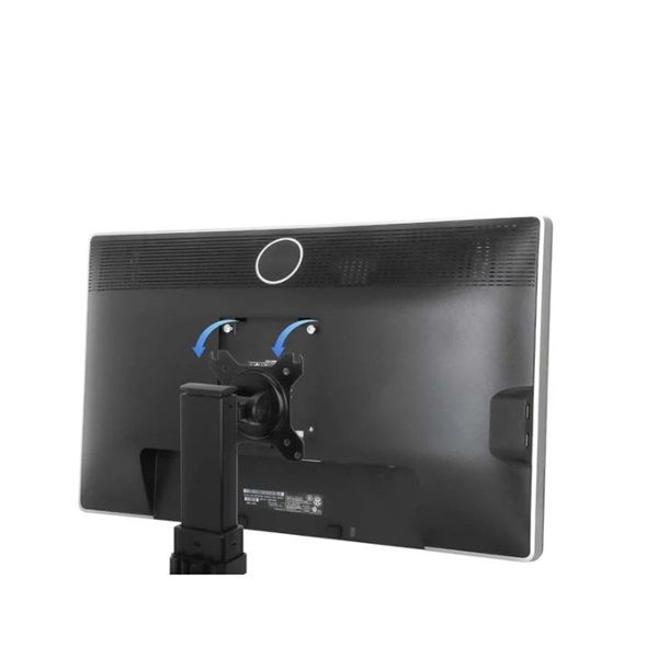 Manhattan Height Adjustable Gas Spring Single Monitor Desktop Stand 15